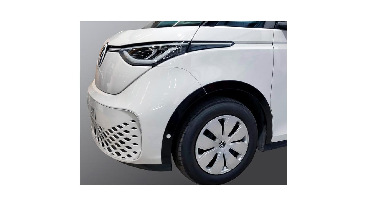 RGM+Set+extensions+de+garde-boue+sur+mesure+pour+Volkswagen+ID.Buzz+2022-+empattement+court+-+Noir+brillant+%28avec+Park+Assist%29